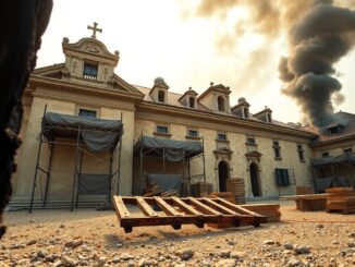 Incendio a Senago: fiamme colpiscono Villa Sioli in restauro