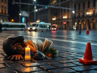 Incidente mortale in piazza Prealpi: giovane motociclista perde la vita a Milano