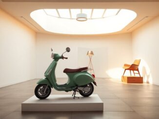 Itinerario di design: Vespa, Oluce, Soban e le nuove narrazioni