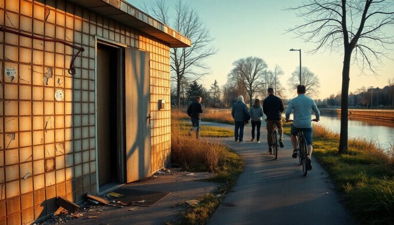 Latrina abbandonata vicino al Villoresi: i cittadini chiedono l’abbattimento