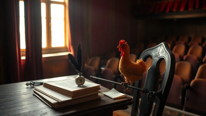 Luciano Folgore in scena: parodie, duelli e risate