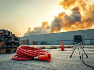 Maxi incendio a Bollate: intervento dei vigili del fuoco e monitoraggio dell'aria