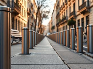 Milano rafforza i marciapiedi con 421 dissuasori per la sicurezza stradale