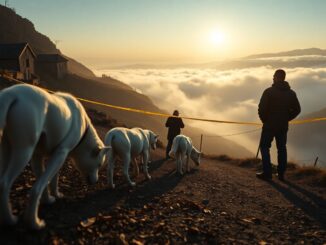 Morte nel bosco di Trivigno: indagini sui cinque Dogo argentini
