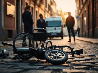 Polizia ritrova la carrozzina smontata di un'insegnante a Milano