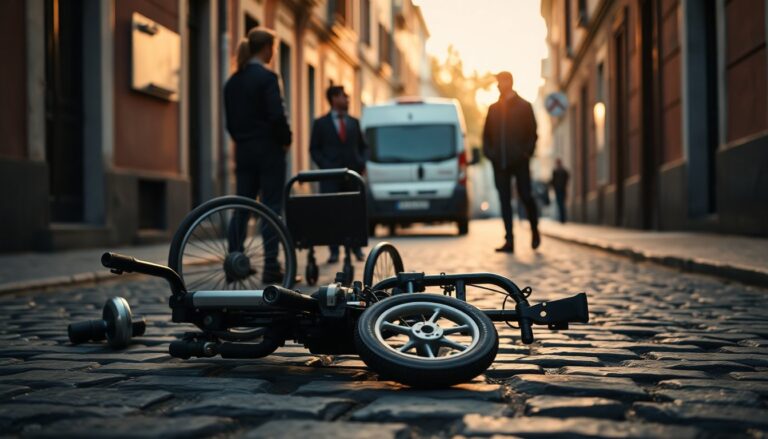 Polizia ritrova la carrozzina smontata di un'insegnante a Milano