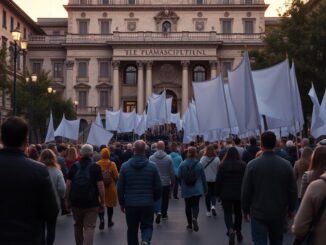 Proteste in aula dopo il discorso del sindaco a Garbagnate