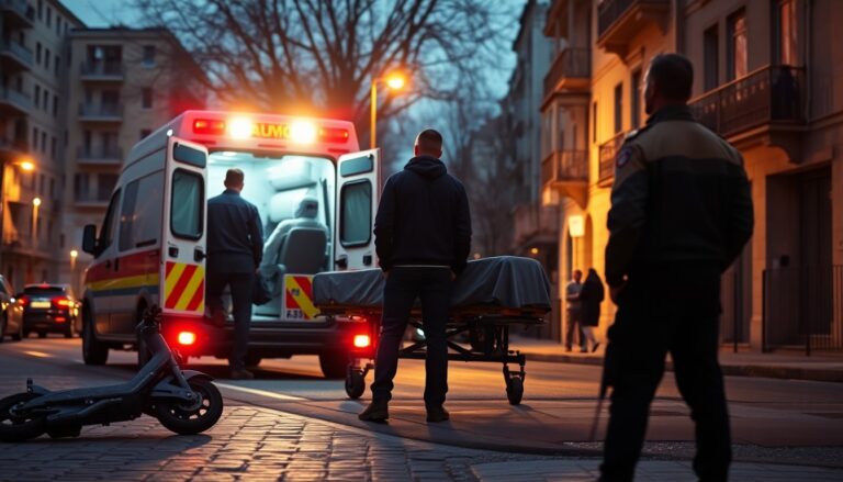 Ragazzo di 17 anni grave dopo caduta dal monopattino in via Cardinale Tosi