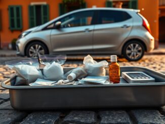 Scoperta di droga e farmaci illegali in una Fiat Punto a Rho