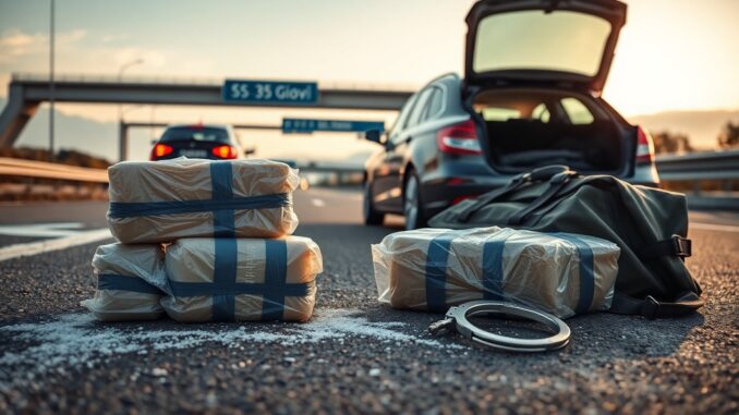 Sequestro a Rozzano, 21 kg di cocaina e arresto dopo fuga sulla SS35 dei Giovi