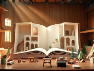Spettacolo interattivo per bambini: il libro che diventa scena