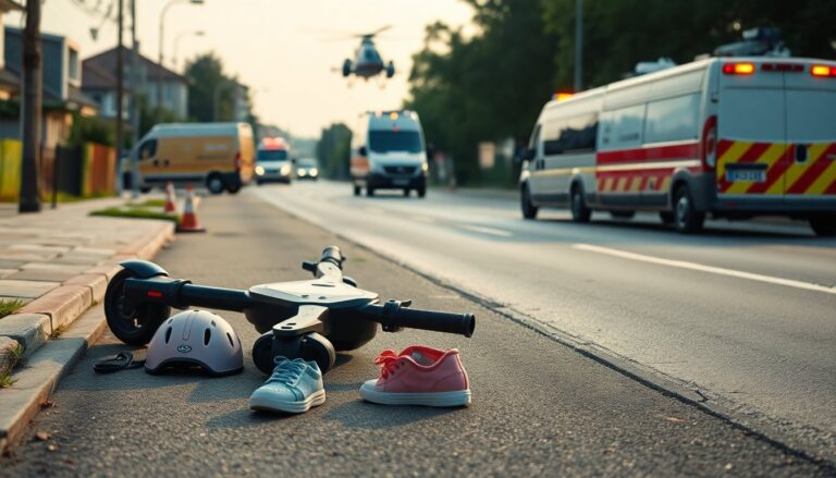 Undicenne ricoverata in codice rosso dopo lo scontro tra auto e monopattino