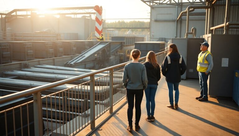 Visita didattica alla piattaforma ecologica di Magenta per la Giornata del Verde pulito