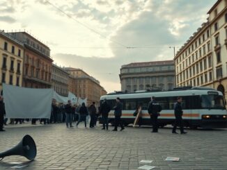 Atm a rischio: mobilitazione in largo Cairoli e maxi vertenza sugli straordinari