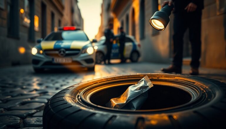 Droga nascosta nello pneumatico: arresto in via Padova a Milano