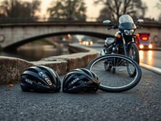 Incidente grave sulla SS 494: moto e bici si scontrano a Castelletto di Abbiategrasso