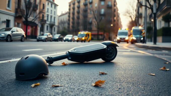 Incidente in monopattino a Milano: giovane trasportato in ospedale dopo lo scontro in via Litta Modignani