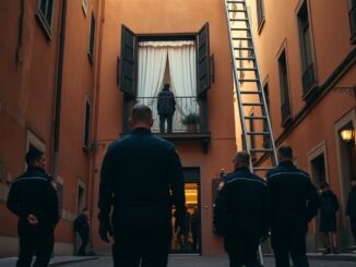 Intervento dei carabinieri salva uomo dopo lancio dalla finestra a Milano