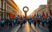 Milano, corteo pro Palestina tra slogan, polemiche e appello allo sciopero