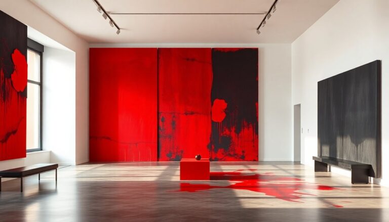 Mostra a Milano: Le Rouge et le Noir Brera esplora il contrasto rosso e nero a Made4Art