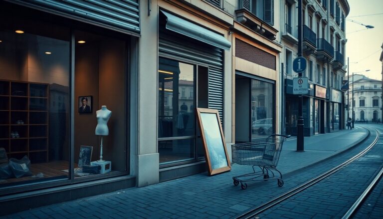 Negozi vuoti e criminalità: la fotografia della sicurezza commerciale a Milano