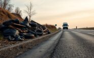 Responsabile individuato per l'abbandono illecito di rifiuti sulla SP105