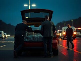 Scambio bloccato in un'area di sosta: sequestrati 32,5 kg tra cocaina ed eroina