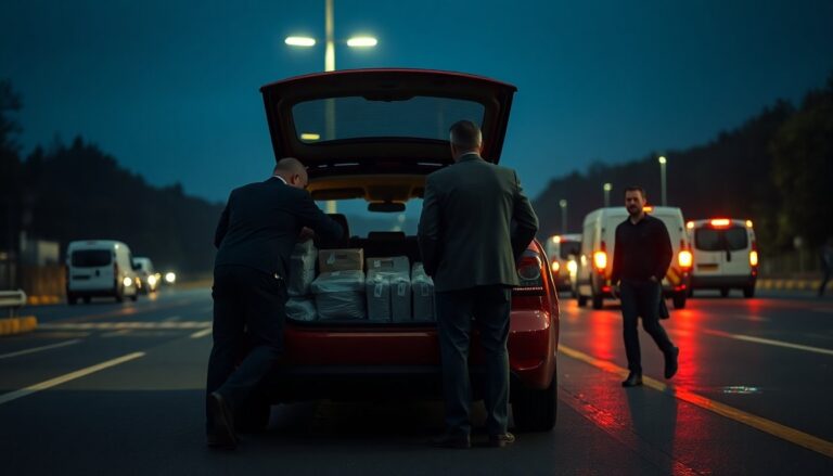 Scambio bloccato in un'area di sosta: sequestrati 32,5 kg tra cocaina ed eroina